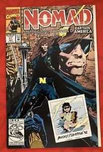 Nomad #1, quasi nuovo 1992 Marvel Comics, Bucky! Nuovo Bucky Barnes - Foto 1 di 3