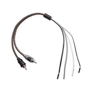 Rockford Fosgate Speaker Wire to Male RCA Adapter OFC/Platinum Plated RFI2SW - Picture 1 of 1