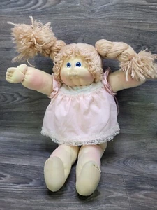 Cabbage Patch Kids Little People Xavier Roberts Soft Sculpture/Blue Eyes 1978 - Picture 1 of 14