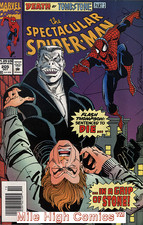 PETER PARKER (1976 Series)  (SPECTACULAR SPIDER-MAN) #205 NEWSSTAND Very Fine