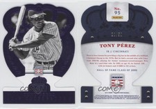 2015 Panini Cooperstown HOF Crown Royale Purple /50 Tony Perez #95 HOF
