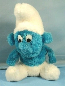 Peluche vintage Wallace Berrie Peyo 1981 pitufo 10 - Imagen 1 de 3