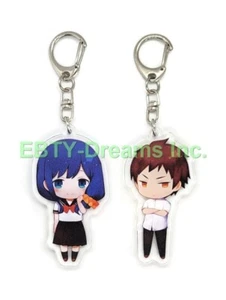 Set of 2 Tsuredure Children Acrylic Keychain Ayaka Kamine, Takeru Gouda v1 - Picture 1 of 2