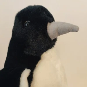 Fable Toy Co Pinguin 18 Zoll groß Stofftier Plüschtier Korea Vintage SELTEN ALT - Bild 1 von 9