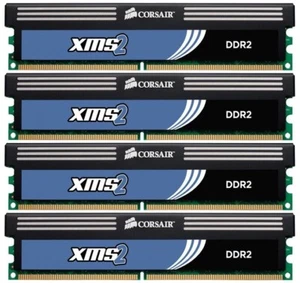 Corsair 8 GB (4x2GB) CM2X2048-6400C5C 240pin DDR2-800 PC2-6400 #28444 - Bild 1 von 1