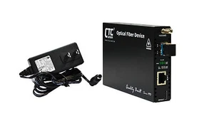 Gigabit 10/100/1000Base-TX fiber media converter multi-mode 1000Base SX, 550m LC - Picture 1 of 1