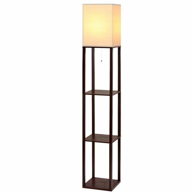 Artiss Floor lamp Shelf Vintage Light Stand