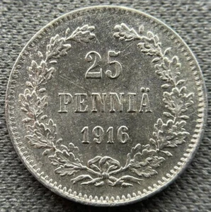 Finland 25 pennia 1916 - Picture 1 of 2
