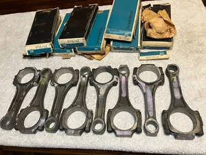 RARE NOS 1967 1968 Corvette L88 Dimple Rods HD 427 Set of 8 GM 3909846 3/8 bolt - Imagen 1 de 16