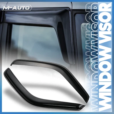 Visera de ventana tinte humo sombra ventilación viento lluvia deflector para 96-24 Express/Savana Foto 1 de 4