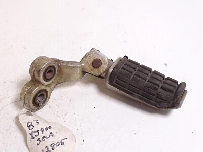 Yamaha XJ900R XJ900 1983 Seca clavija delantera izquierda + soporte de montaje Foto 1 de 3