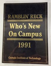 Georgia Tech 1991 New Freshman Booklet Yellow Jackets Rare