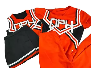 Paar Kerl 44 XL Mädchen 36 Top 26 Rock echte Cheerleader Uniform Cosplay Kostüm - Bild 1 von 14
