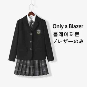 School Uniforms for Girl Autumn&Winter Multicolor Long Blazer Sets Pleated Skirt - Picture 1 of 33