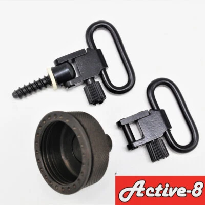 Remington 870 12 Gauge Sling Mount Set - Magazine Cap Swivel Adapter 12G S-8012 - Image 1 of 4