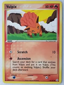 Tarjeta Pokémon Vulpix 81/101 VLP - EX Leyendas Ocultas - Envío Combinado $2 - Imagen 1 de 2