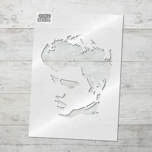 Rock 'n' Roll Elvis Stencil - Reusable Wall stencil - Wall Art - DIY Art - 10128 - Picture 1 of 7