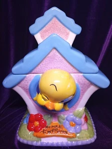 Tweety Bird House Cookie Jar - Picture 1 of 9