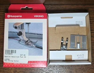 Husqvarna Viking Dobladillo Español Pie D1 412726401 Diseñador Preludio Platino Foto 1 de 4