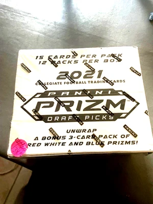 2021 Panini Prizm Football Draft Picks Cello box - Image 1 of 2