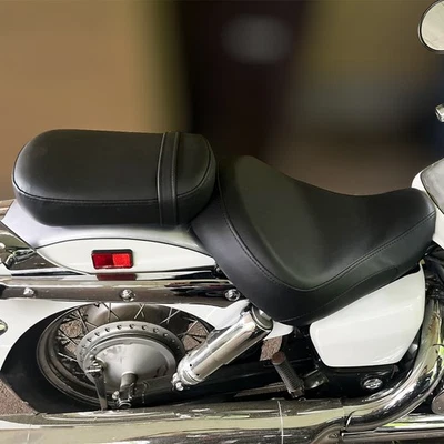 2004-24 Smooth Soft Leather Front Rear Seat Pillow For Honda Shadow Aero VT750C Foto 1 de 4