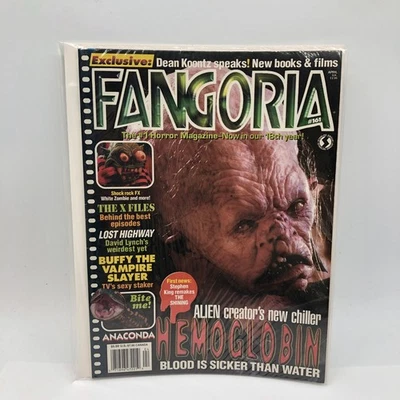 Fangoria Horror Magazine #161 April Hemoglobin Anaconda Buffy the Vampire Slayer - Image 1 of 4