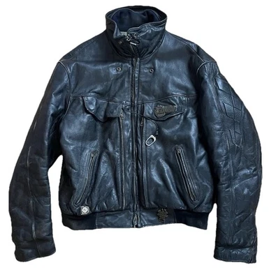 Chaqueta de cuero Ski-Doo 3XL abrigo de moto de nieve vintage SnoGear Bombardier años 90 Foto 1 de 4