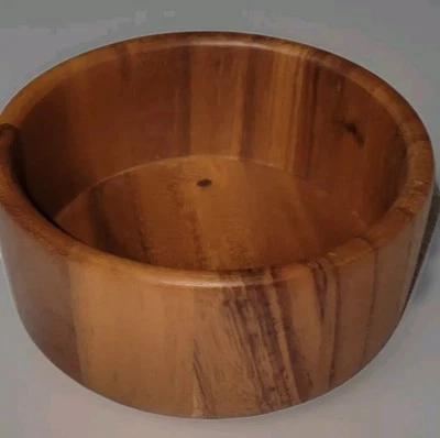 *Lipper International* чаша из тикового дерева диаметр 6 дюймов сделано в Таиланде  - Изображение 1 из 4