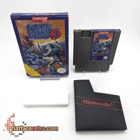 Mega Man 3 Item and Box Only NES Nintendo NES Works Authentic Tested