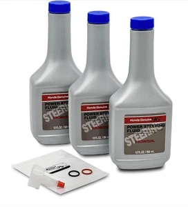 4STEED MOTORS Bundle Fit for Acura and Honda 08206-9002PE Power Steering Flui... - Picture 1 of 7