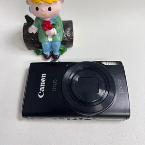 Canon PowerShot ELPH 170 IS 12x 20 MP Compact Digital Camera-Black - Picture 1 of 6