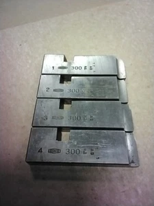 Oster 300 HS Die Set 5/16 24 NF #1, 2, 3, 4 - Picture 1 of 5