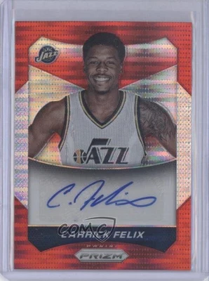 2014-15 Panini Prizm Auto Red Pulsar Prizm /149 Carrick Felix #44 Auto - Image 1 of 2