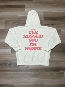 Official Gracie Abrams Creme Hoodie (I've Missed You I'm Sorry, Medium) Adult L - Picture 1 of 9