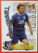 Scott Gemmill of Everton - Shoot Out 2003/04 card