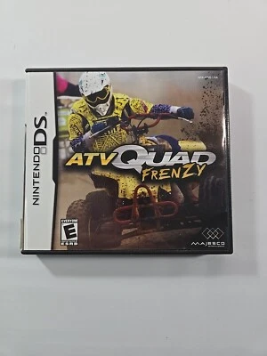 ATV: Quad Frenzy (Nintendo DS, 2005) - Complete CIB - MINT - Tested/Works! - Image 1 of 4