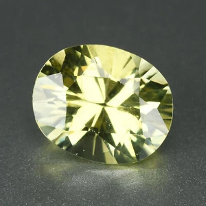 1.61 Ct Top Perfect Oval Cut 8.3 x 6.8 MM 100% Natural Green Brazil Apatite - Picture 1 of 5