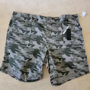 Womens Stitch Star Elastic Camu Shorts Size 3X NWT - Picture 1 of 3