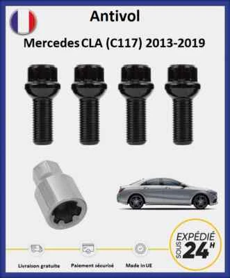 BIMECC Ecrous antivol de roues noir Mercedes CLA (C117/W117) 2013-2019