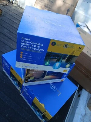 Novolink CSL-12-5-BLE Lightscape Smart Color-Changing RGBw 12-Bulb  String Light - Image 1 of 4