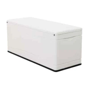 Resin Marine Dock Box Weather-Resistant with Handles and Lid Durable 130 Gal. - Picture 1 of 12