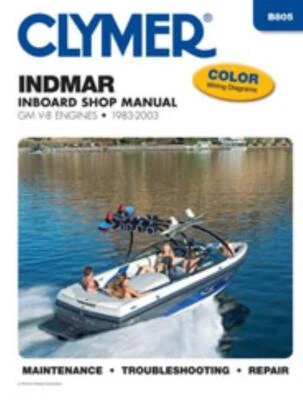 Manual Indmar Inboard GM V-8 1983-2003 LT-1 Clymer Workshop - Imagen 1 de 4