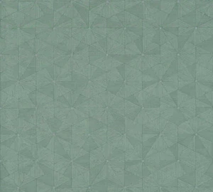 A.S. Papel pintado no tejido Création 35895-9 verde elegante gráfico - Imagen 1 de 1