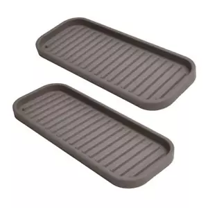 Silicone Sponge Holder Kitchen Sink Organizer Tray Dish Caddy Soap Dispenser Scr - Picture 1 of 5