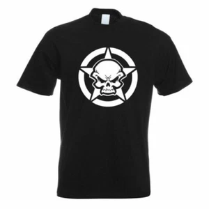 T-Shirt Motif Crâne Armée Imprimé Funshirt Design - Imagen 1 de 19