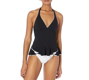 Profile by Gottex Women's Standard Belle Curve Halter Tankini Top Size 10 8021 - Picture 1 of 3