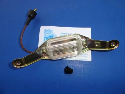 1968-1969-1970-1971 CHEVROLET CORVETTE LICENSE LIGHT ASSEMBLY-TRIM PARTS-NEW-USA Foto 1 de 3