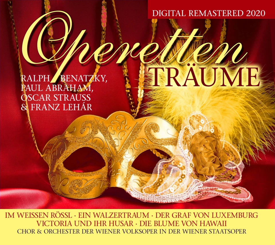 CD Operetten Träume Von Diverse INterpreten mit Im Weissen Rössl, Die Blume 2CDs - Bild 1 von 1