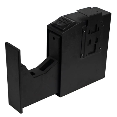 Biometric Slider Handgun Gun Safe for Nightstand, Desk, Bed Side,Truck - Auto Sl - Image 1 of 4
