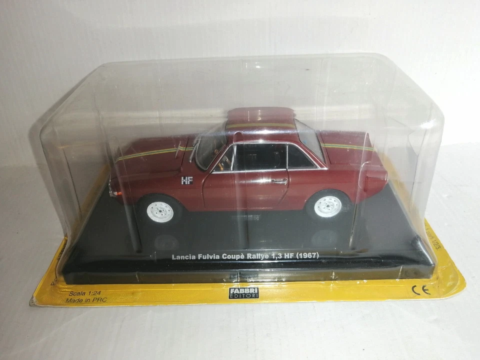 LANCIA FULVIA COUPE' RALLY 1,3 HF 1967 QUATTRORUOTE SCALA 1/24 - Immagine 1 di 1